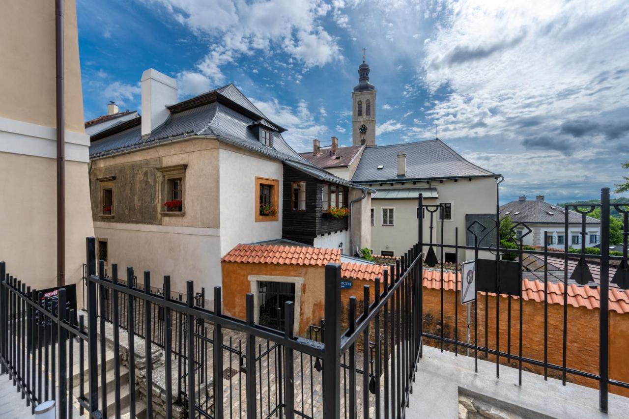 Hotel Barborsky Dvur Kutná Hora Buitenkant foto